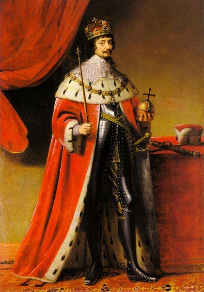 Gerard van Honthorst Portrait of Frederick V, Elector Palatine (1596-1632), as King of Bohemia Germany oil painting art
